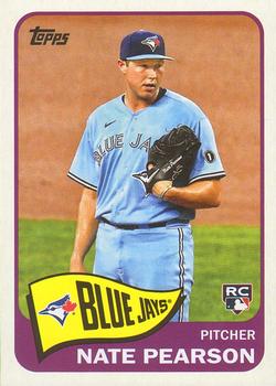 #T65-48 Nate Pearson - Toronto Blue Jays - 2021 Topps - 1965 Topps Redux Baseball