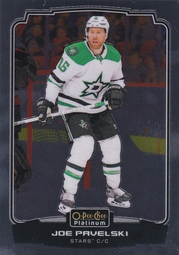 #48 Joe Pavelski - Dallas Stars - 2022-23 O-Pee-Chee Platinum Hockey