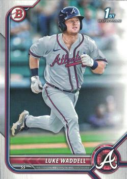#BP-48 Luke Waddell - Atlanta Braves - 2022 Bowman - Prospects Baseball