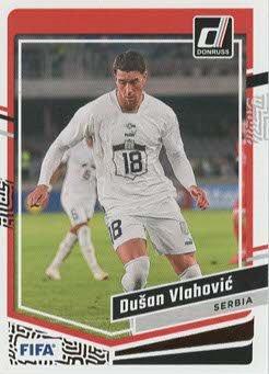 #48 Dusan Vlahovic - Serbia - 2023-24 Donruss Soccer