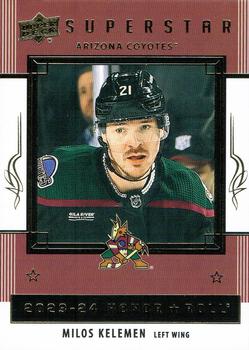 #HR48 Milos Kelemen - Arizona Coyotes - 2023-24 Upper Deck - Honor Roll Hockey