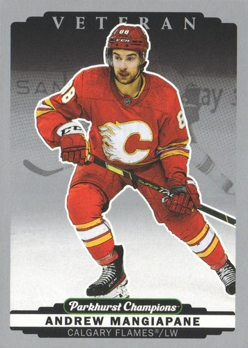 #48 Andrew Mangiapane - Calgary Flames - 2022-23 Parkhurst Champions - Silver Hockey