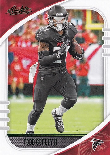 #48 Todd Gurley II - Atlanta Falcons - 2020 Panini Absolute - Green Football