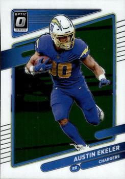 #48 Austin Ekeler - Los Angeles Chargers - 2021 Donruss Optic Football