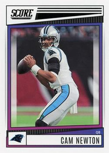 #48 Cam Newton - Carolina Panthers - 2022 Score Football