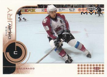 #48 Chris Drury - Colorado Avalanche - 2002-03 Upper Deck MVP Hockey