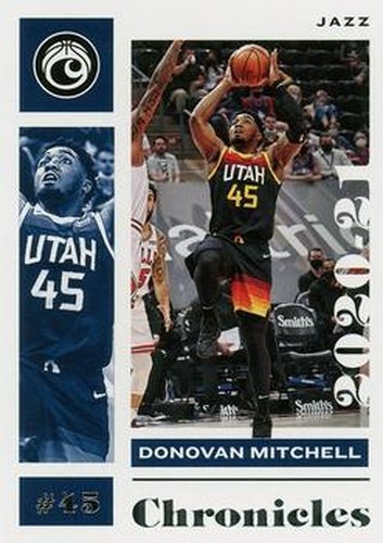 #48 Donovan Mitchell - Utah Jazz - 2020-21 Panini Chronicles Basketball