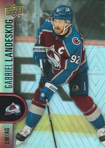 #48 Gabriel Landeskog - Colorado Avalanche - 2022-23 Upper Deck Tim Hortons Hockey