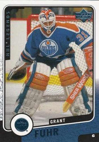 #48 Grant Fuhr - Edmonton Oilers - 2000-01 Upper Deck Legends Hockey