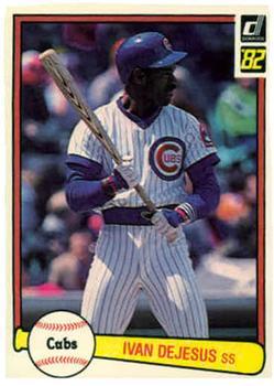 #48 Ivan DeJesus - Chicago Cubs - 1982 Donruss Baseball