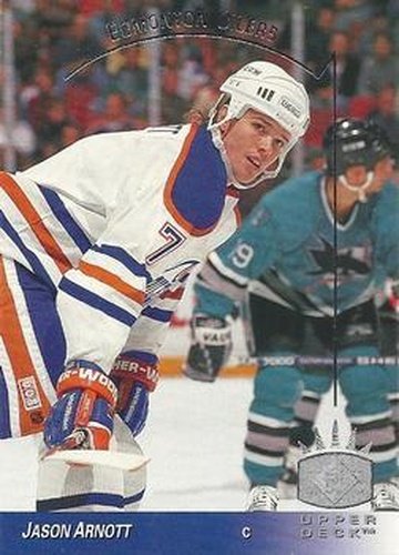 #48 Jason Arnott - Edmonton Oilers - 1993-94 Upper Deck - SP Hockey