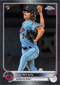 #48 Joe Ryan - Minnesota Twins - 2022 Topps Chrome Baseball