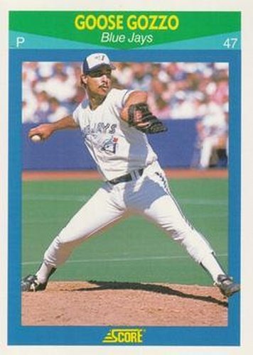#48 Mauro Gozzo - Toronto Blue Jays - 1990 Score Rising Stars Baseball