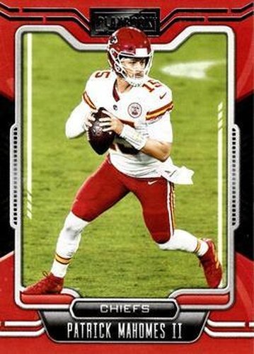 #48 Patrick Mahomes II - Kansas City Chiefs - 2021 Panini Playbook Football