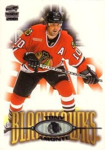 #48 Tony Amonte - Chicago Blackhawks - 2000-01 Pacific Paramount Hockey
