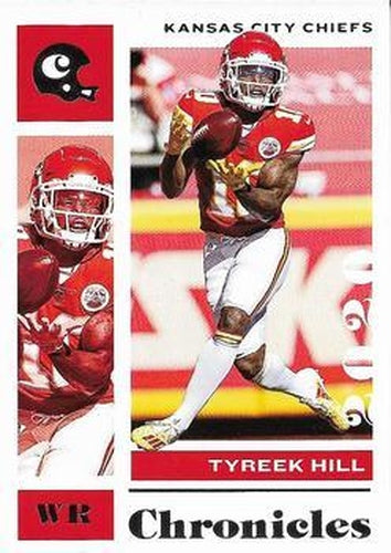 #48 Tyreek Hill - Kansas City Chiefs - 2020 Panini Chronicles Football