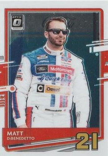 #48 Matt DiBenedetto - Wood Brothers Racing - 2021 Donruss - Optic Racing