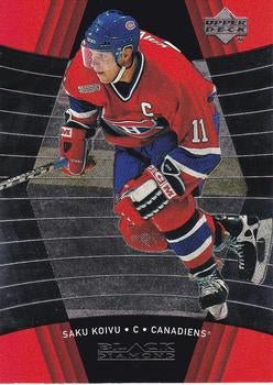 #48 Saku Koivu - Montreal Canadiens - 1999-00 Upper Deck Black Diamond Hockey