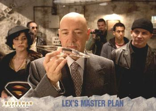 #48 Lex's Master Plan - 2006 Topps Superman Returns