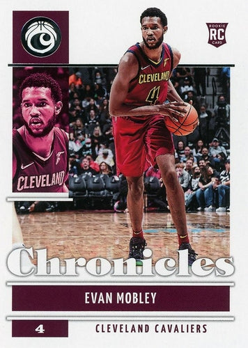 #48 Evan Mobley - Cleveland Cavaliers - 2021-22 Panini Chronicles Basketball