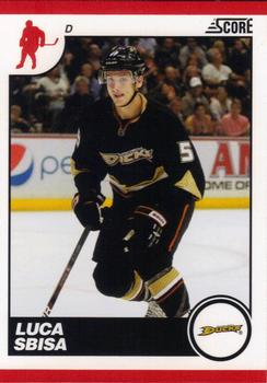 #48 Luca Sbisa - Anaheim Ducks - 2010-11 Score Hockey