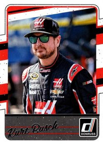 #48 Kurt Busch - Stewart-Haas Racing - 2017 Donruss Racing