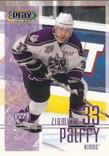 #48 Zigmund Palffy - Los Angeles Kings - 2001-02 Upper Deck Playmakers Hockey