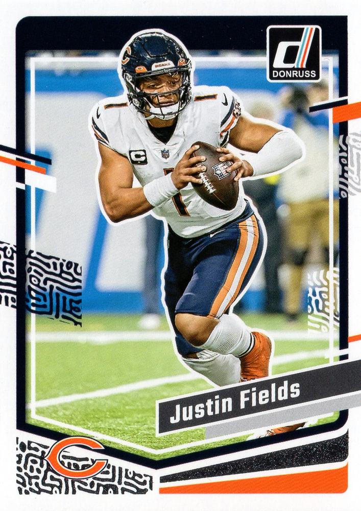 #48 Justin Fields - Chicago Bears - 2023 Donruss Football