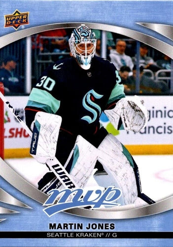 #48 Martin Jones - Seattle Kraken - 2023-24 Upper Deck MVP - Ice Battles Hockey