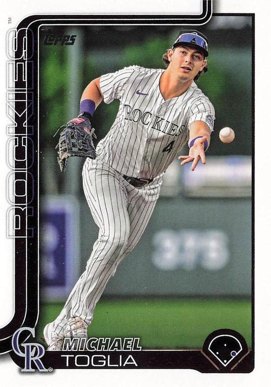 #48 Michael Toglia - Colorado Rockies - 2025 Topps Baseball