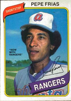 #48 Pepe Frias - Texas Rangers - 1980 O-Pee-Chee Baseball