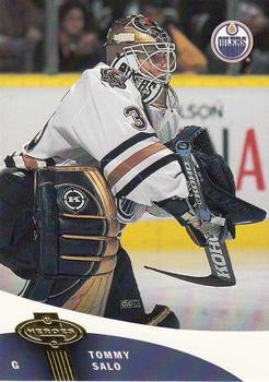 #48 Tommy Salo - Edmonton Oilers - 2000-01 Upper Deck Heroes Hockey