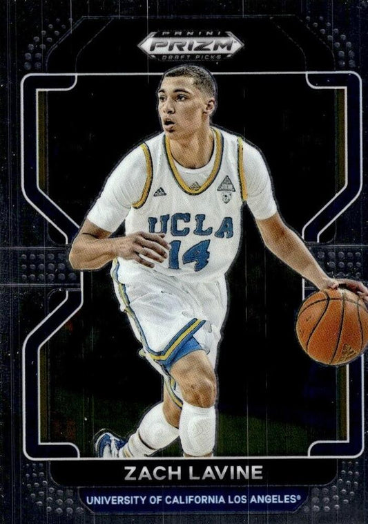 #48 Zach LaVine - UCLA Bruins - 2022 Panini Prizm Draft Picks Basketball