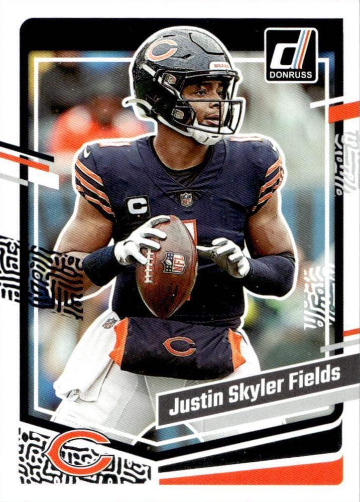 #48b Justin Fields - Chicago Bears - 2023 Donruss Football