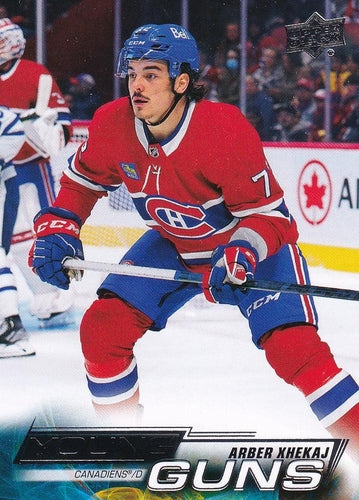 #490 Arber Xhekaj - Montreal Canadiens - 2022-23 Upper Deck Hockey