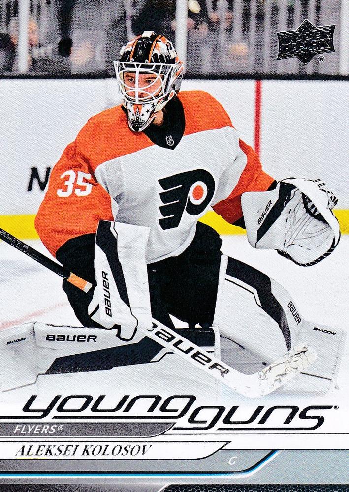 #490 Aleksei Kolosov - Philadelphia Flyers - 2024-25 Upper Deck Hockey