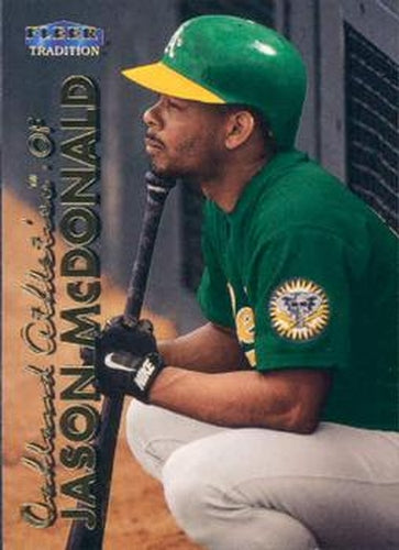 #490 Jason McDonald - Oakland Athletics - 1999 Fleer Tradition Baseball