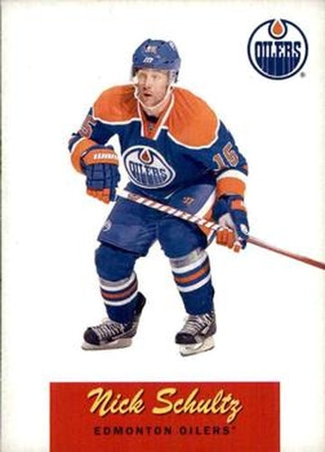 #490 Nick Schultz - Edmonton Oilers - 2012-13 O-Pee-Chee - Retro Hockey