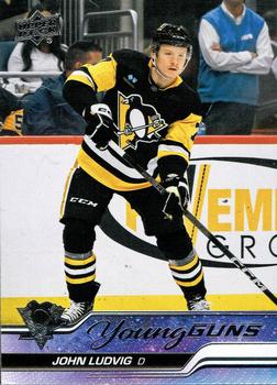 #490 John Ludvig - Pittsburgh Penguins - 2023-24 Upper Deck Hockey