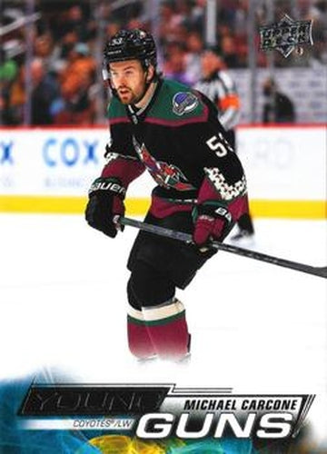 #491 Michael Carcone - Arizona Coyotes - 2022-23 Upper Deck Hockey