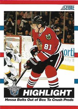 #491 Marian Hossa - Chicago Blackhawks - 2010-11 Score Hockey