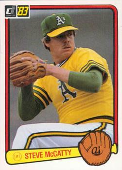 #491 Steve McCatty - Oakland Athletics - 1983 Donruss Baseball