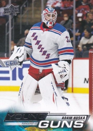 #492 Adam Huska - New York Rangers - 2022-23 Upper Deck Hockey