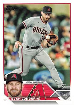 #492 Evan Longoria - Arizona Diamondbacks - 2023 Topps Baseball