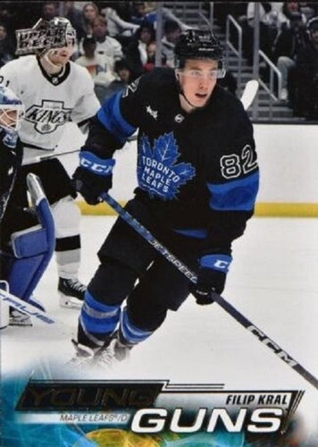 #493 Filip Kral - Toronto Maple Leafs - 2022-23 Upper Deck Hockey