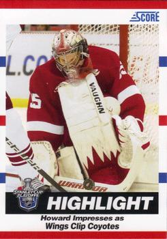 #493 Jimmy Howard - Detroit Red Wings - 2010-11 Score Hockey