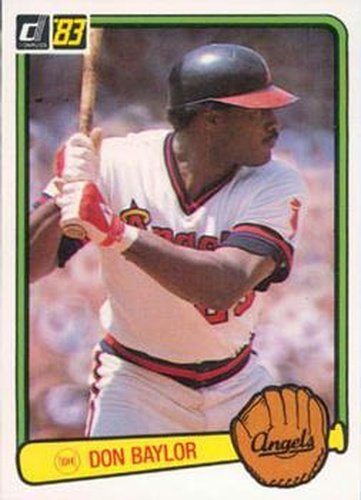 #493 Don Baylor - California Angels - 1983 Donruss Baseball