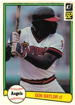 #493 Don Baylor - California Angels - 1982 Donruss Baseball