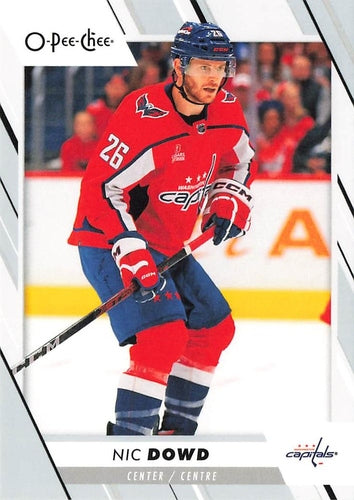 #493 Nic Dowd - Washington Capitals - 2023-24 O-Pee-Chee Hockey