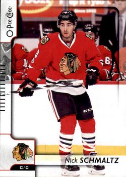 #493 Nick Schmaltz - Chicago Blackhawks - 2017-18 O-Pee-Chee Hockey